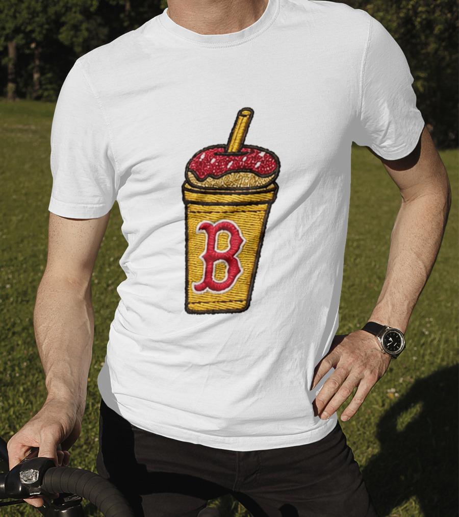 Red Sox Dunkin' Iced Coffee B Cap 2026 T-Shirt