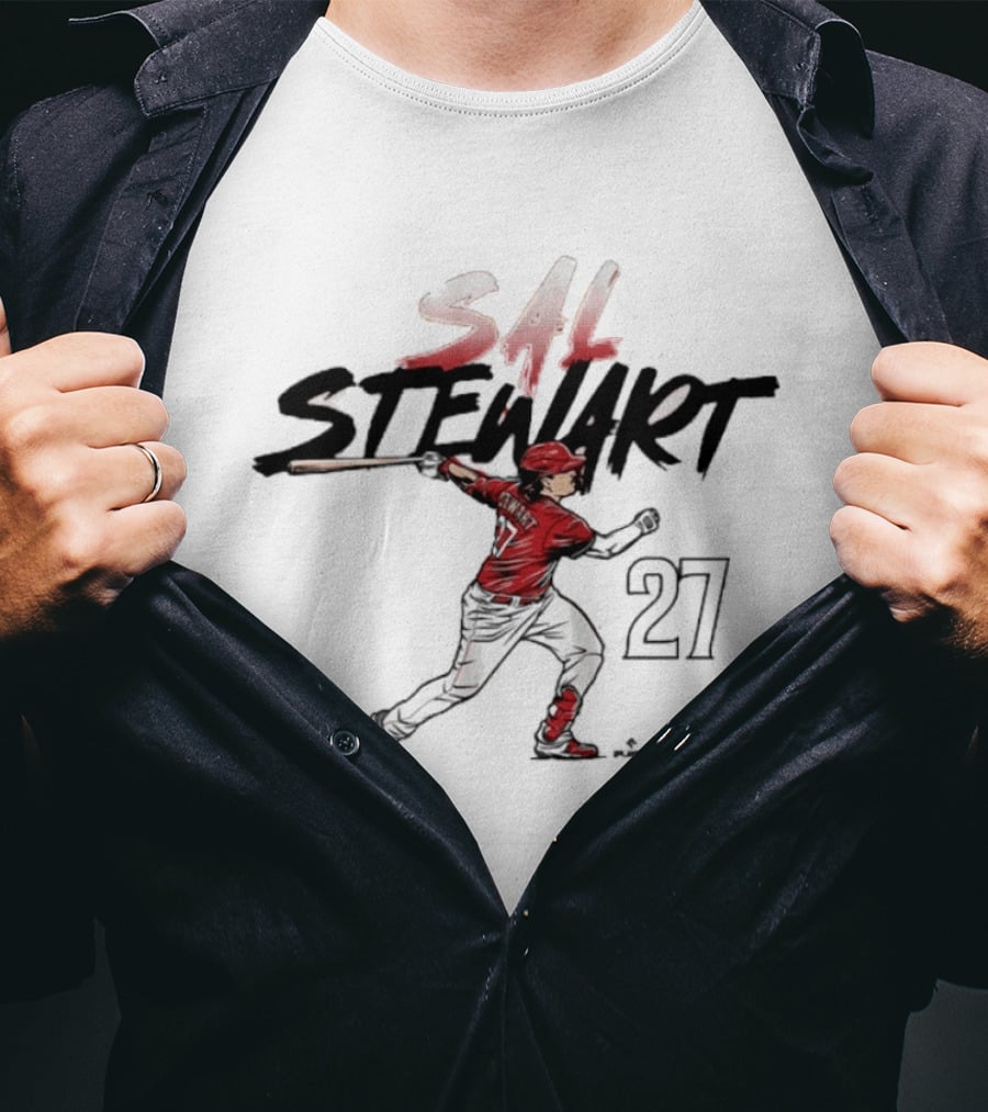 Sal Stewart Baseball Slugger Swing 27 Classic Sports T-Shirt