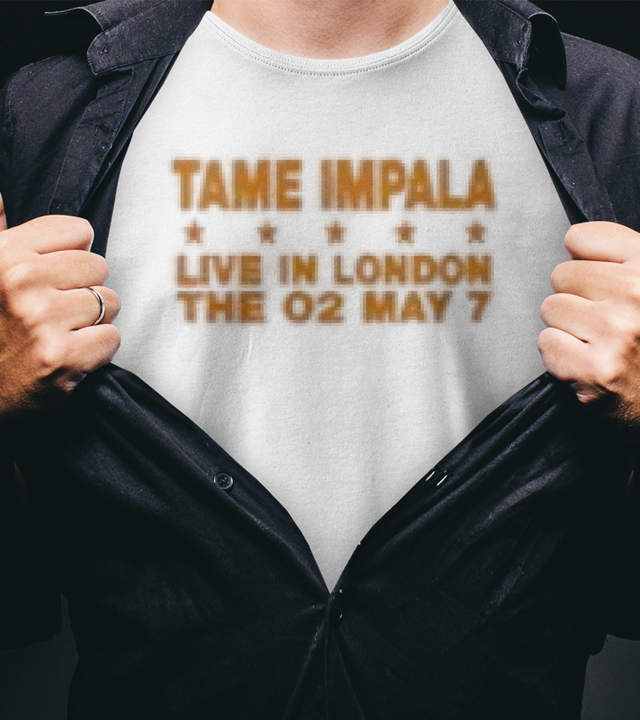 Tame Impala Life In London The O2 May 7 2026 Concert Event T-Shirt