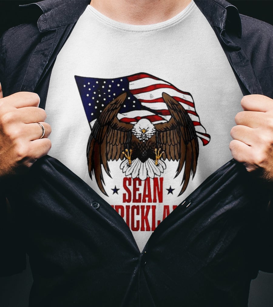 American Flag Eagle Sean Strickland UFC The Great American Hope T-Shirt