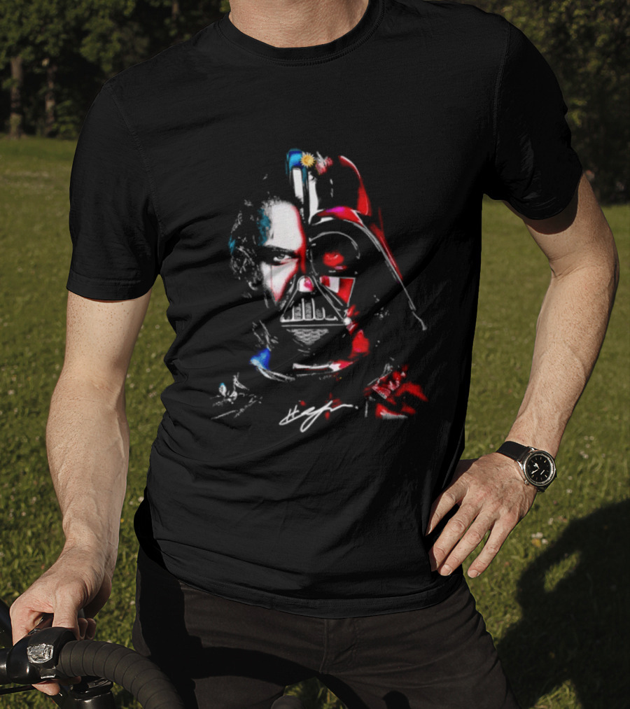 Anakin Skywalker Darth Vader Split Face Star Wars T-Shirt