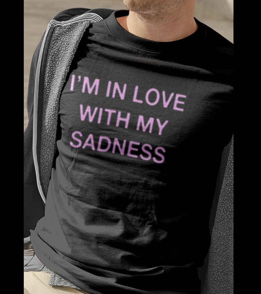 Anti Social Social Club I'm In Love With My Sadness Pink T-Shirt