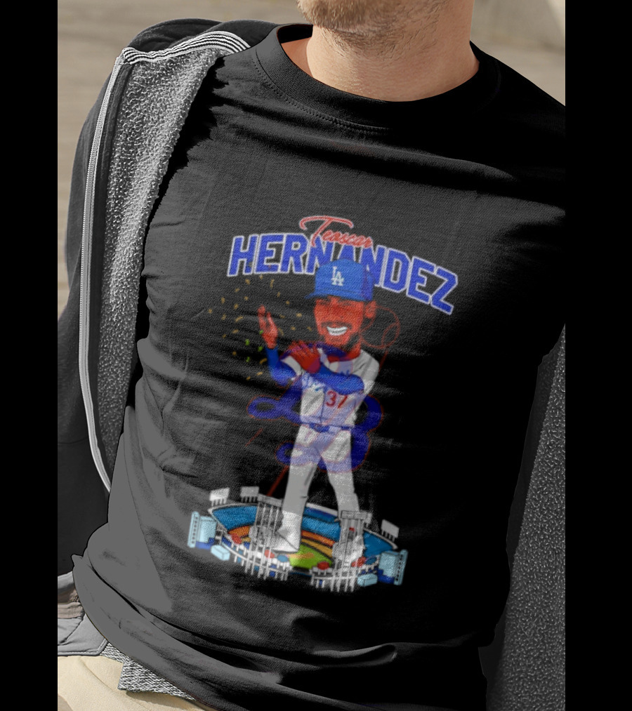 Teoscar Hernández Los Angeles Dodgers 37 MLB 2026 T-Shirt