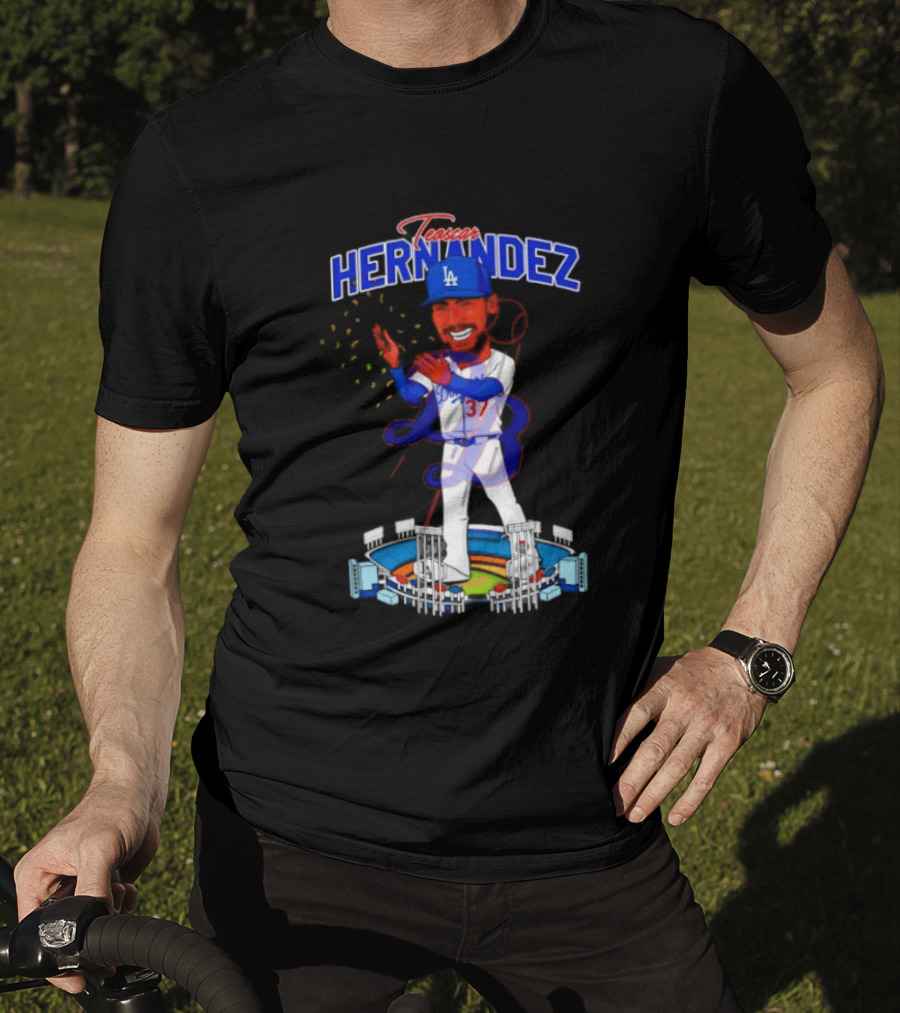Teoscar Hernández Los Angeles Dodgers 37 MLB 2026 T-Shirt