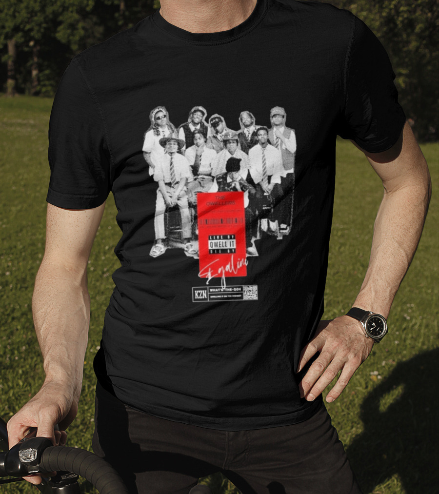 The Qwellers Live By Qwell It Die By Egalini KZN What's The QON Kwelling Is On The Inside T-Shirt