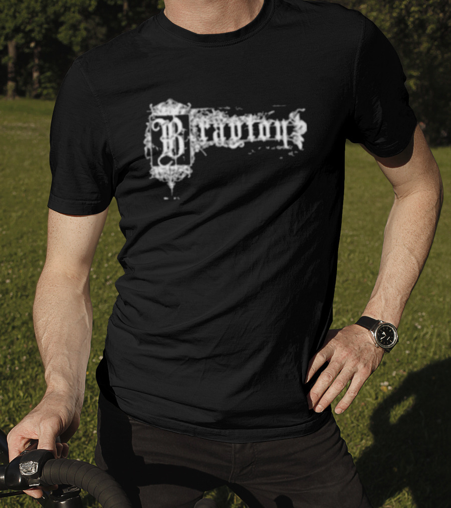 Brayton Mortis Gothic Calligraphy Palingenesis T-Shirt