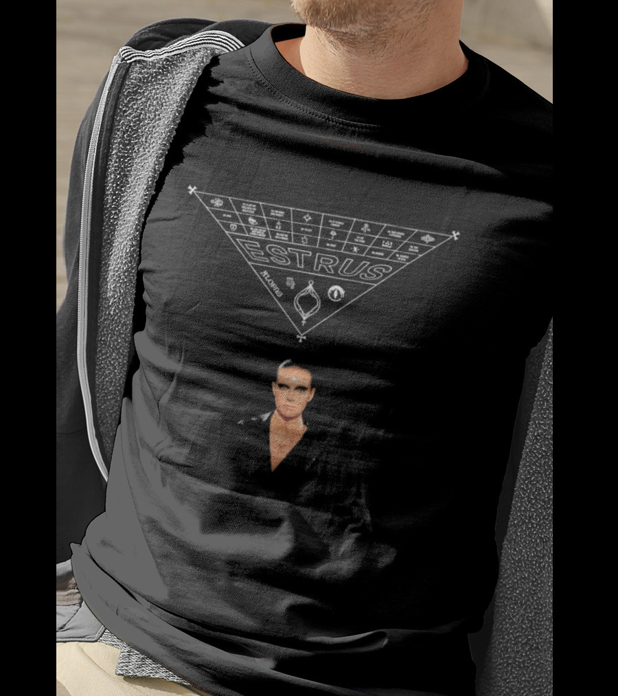 Tove Lo Estrus Album Cover Triangle Symbols Mannequin Head T-Shirt