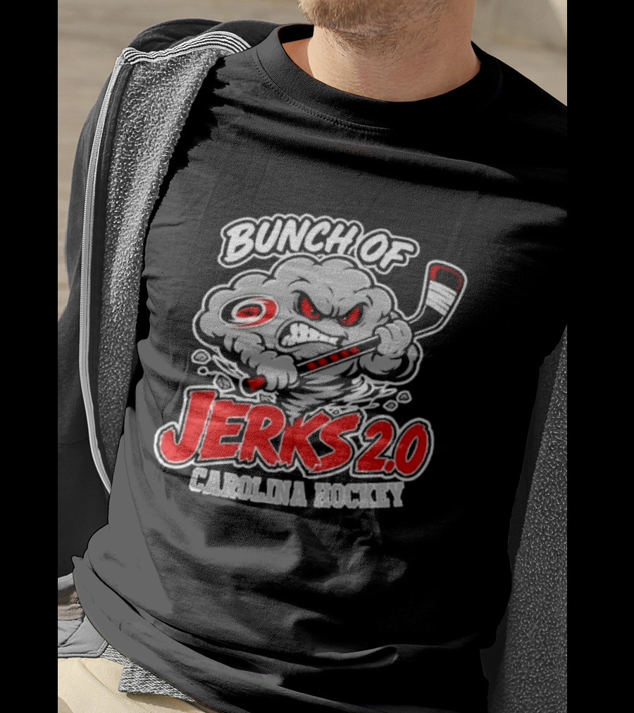Bunch Of Jerks 2.0 Carolina Hockey Cane Storm T-Shirt