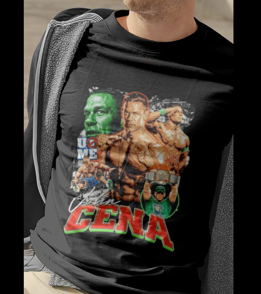 John Cena U Can't See Me U Me Champions WWE T-Shirt