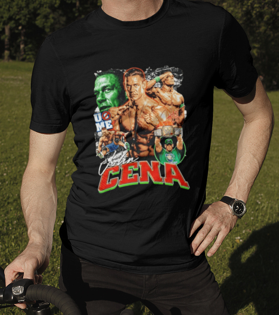 John Cena U Can't See Me U Me Champions WWE T-Shirt