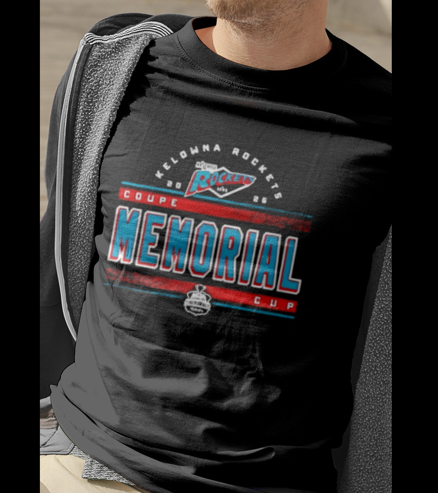 Kelowna Rockets 2026 Coupe Memorial Cup Championship T-Shirt