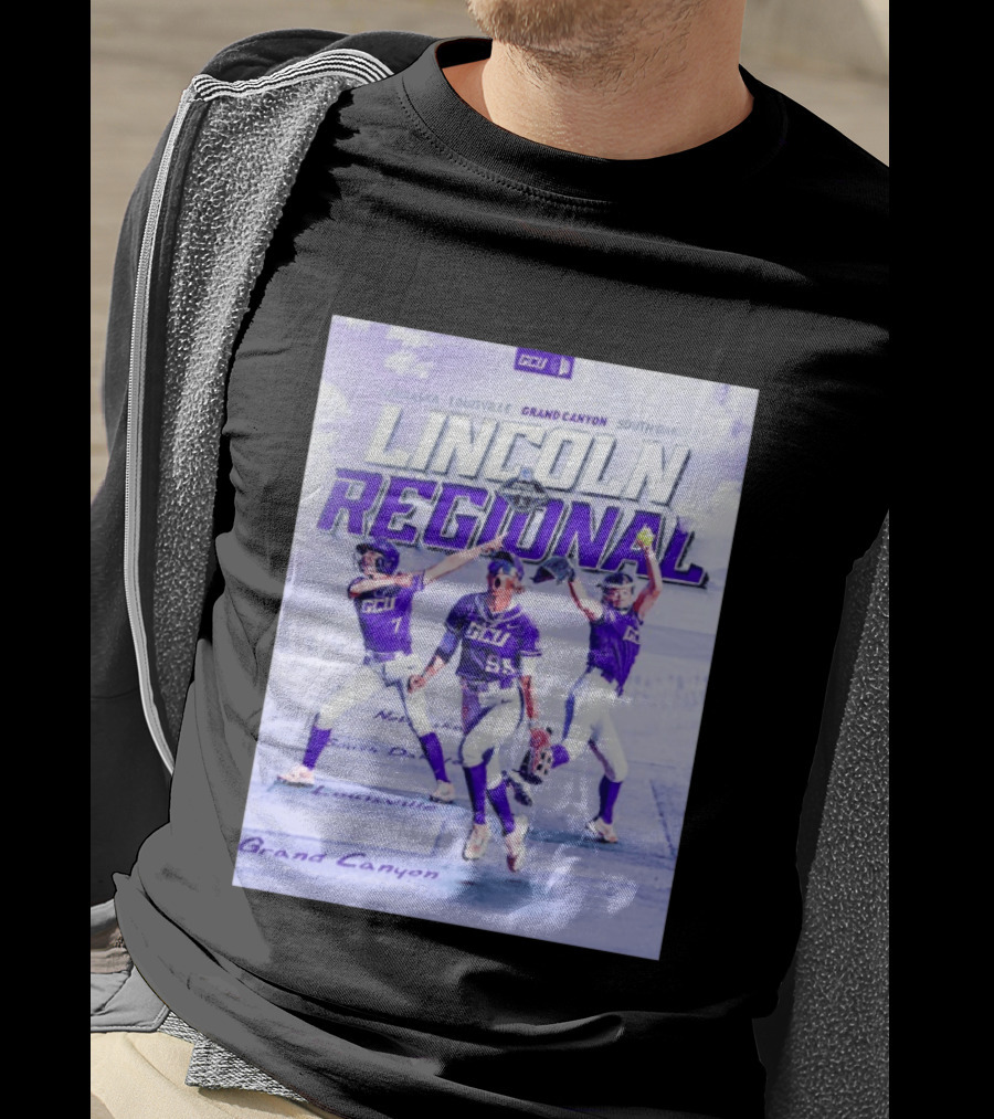 Grand Canyon Antelopes Softball Lincoln Regional Nebraska Louisville South Dakota GCU T-Shirt