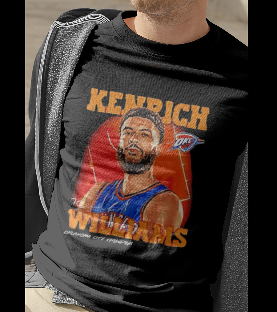 Kenrich Williams Oklahoma City Thunder OKC Basketball Player T-Shirt