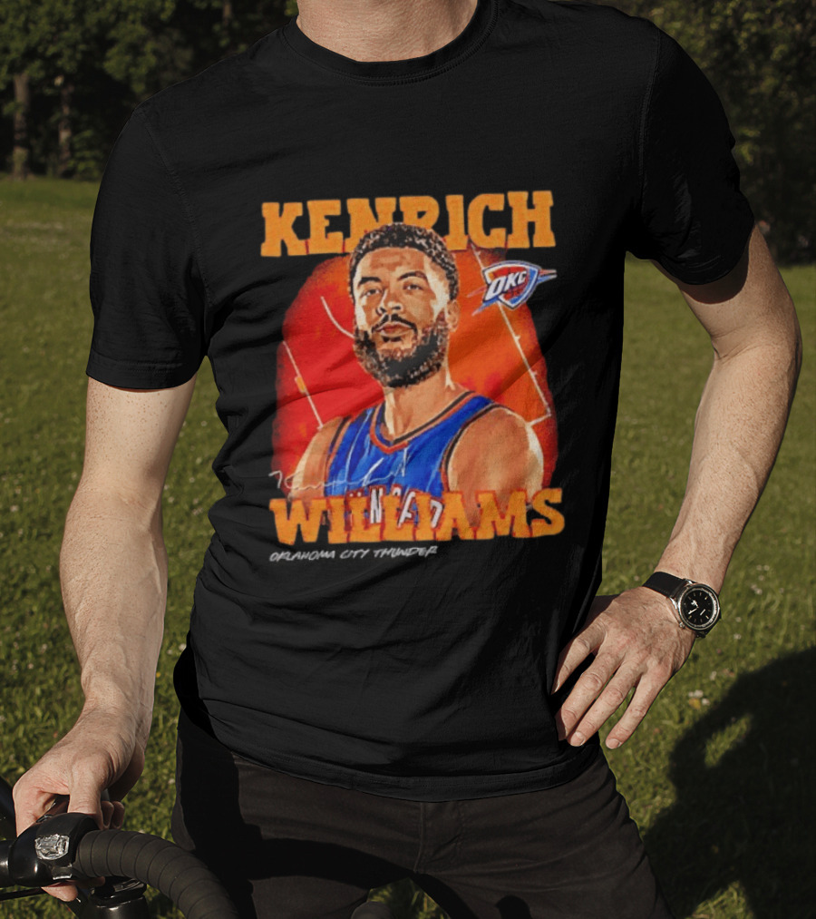 Kenrich Williams Oklahoma City Thunder OKC Basketball Player T-Shirt