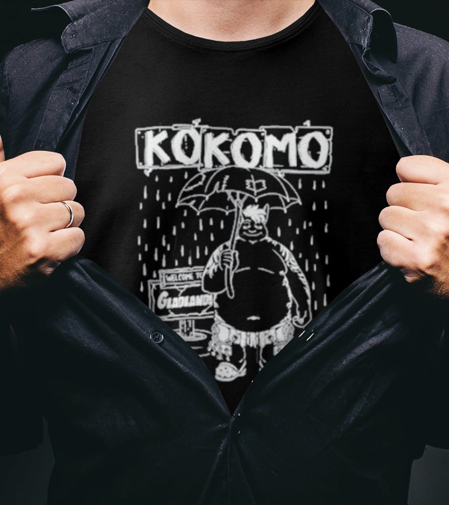 Kokomo Dimension 20 Gladlands Rainy Day Umbrella T-Shirt