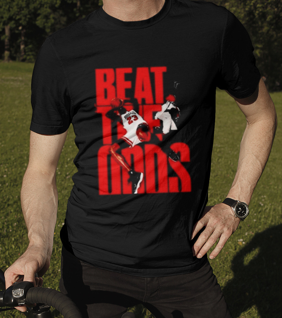Beat The Odds Michael Jordan 23 Chicago Bulls T-Shirt