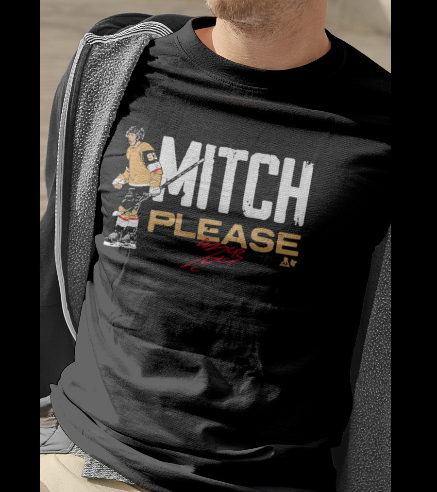 Mitch Please Hockey Graphic With Player T-Shirt