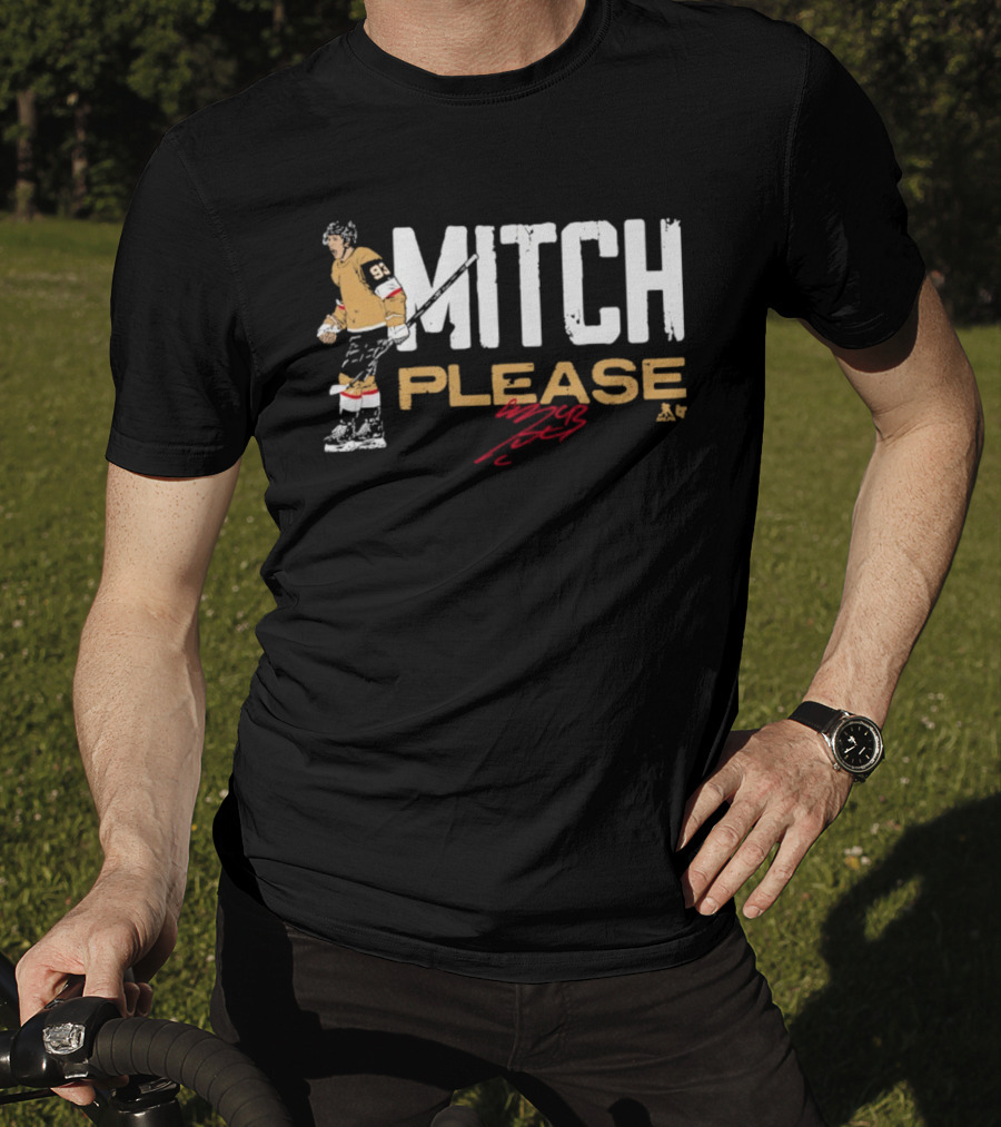 Mitch Please Hockey Graphic With Player T-Shirt