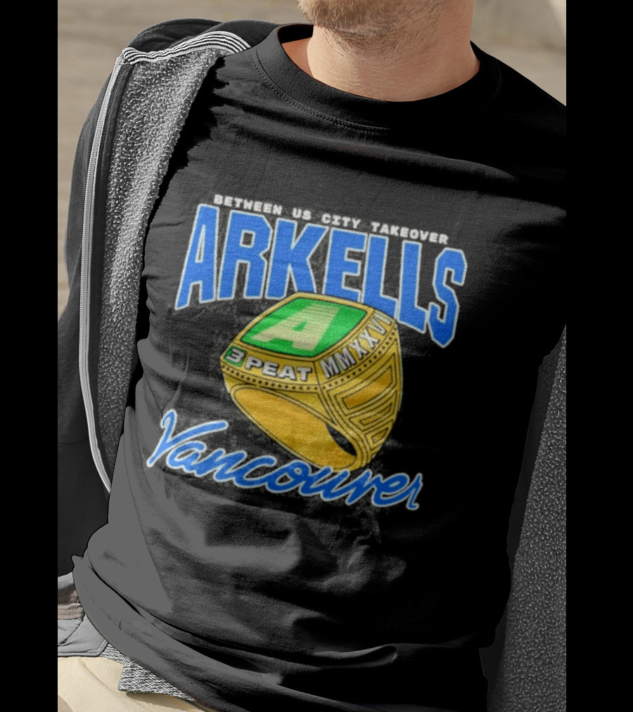 Arkells 3 Peat Mixx Vancouver Tour 2026 T-Shirt