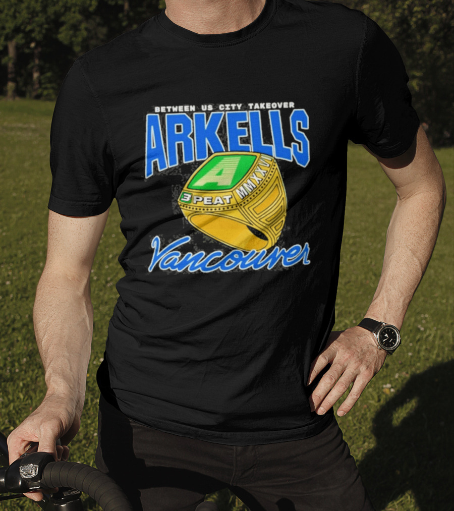 Arkells 3 Peat Mixx Vancouver Tour 2026 T-Shirt