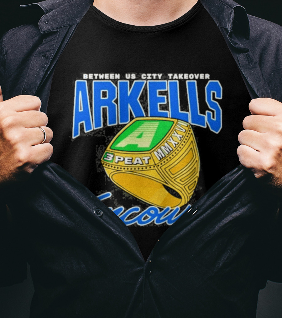 Arkells 3 Peat Mixx Vancouver Tour 2026 T-Shirt