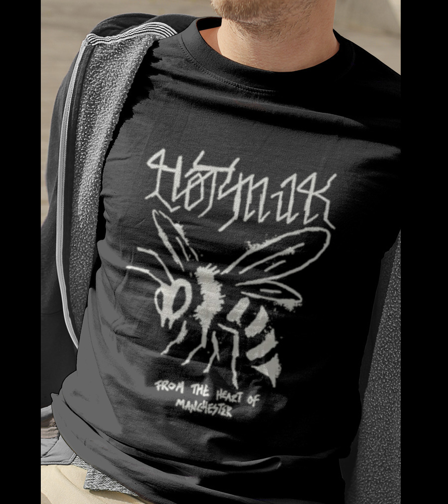 Hot Milk Japan Tour 2026 Gothic Bee From The Home Of Manchester T-Shirt