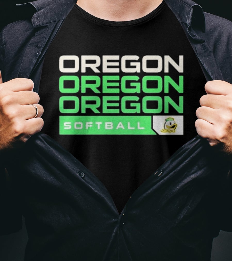 Oregon Softball Ducks 2026 Season T-Shirt