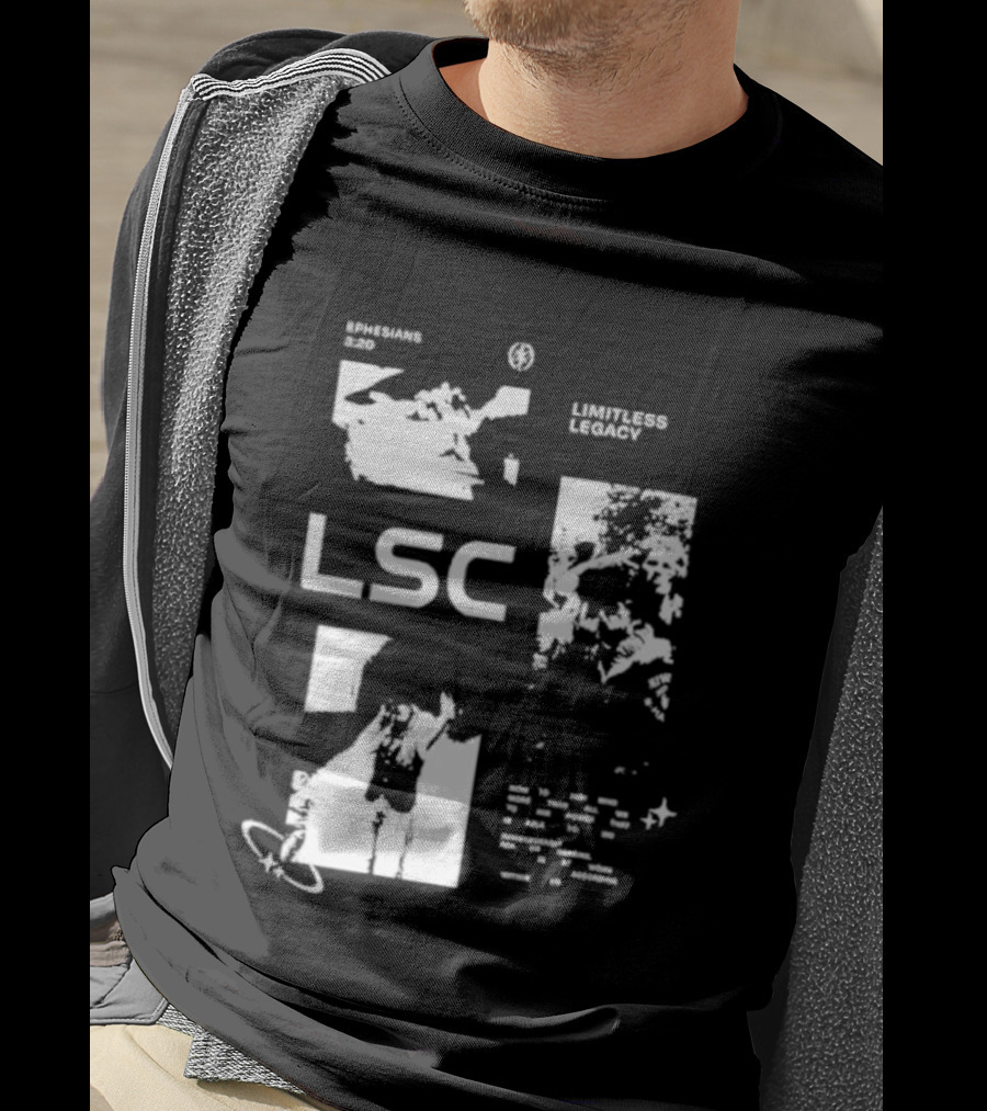 Legacy Church LSC Limitless Legacy Map Motif T-Shirt