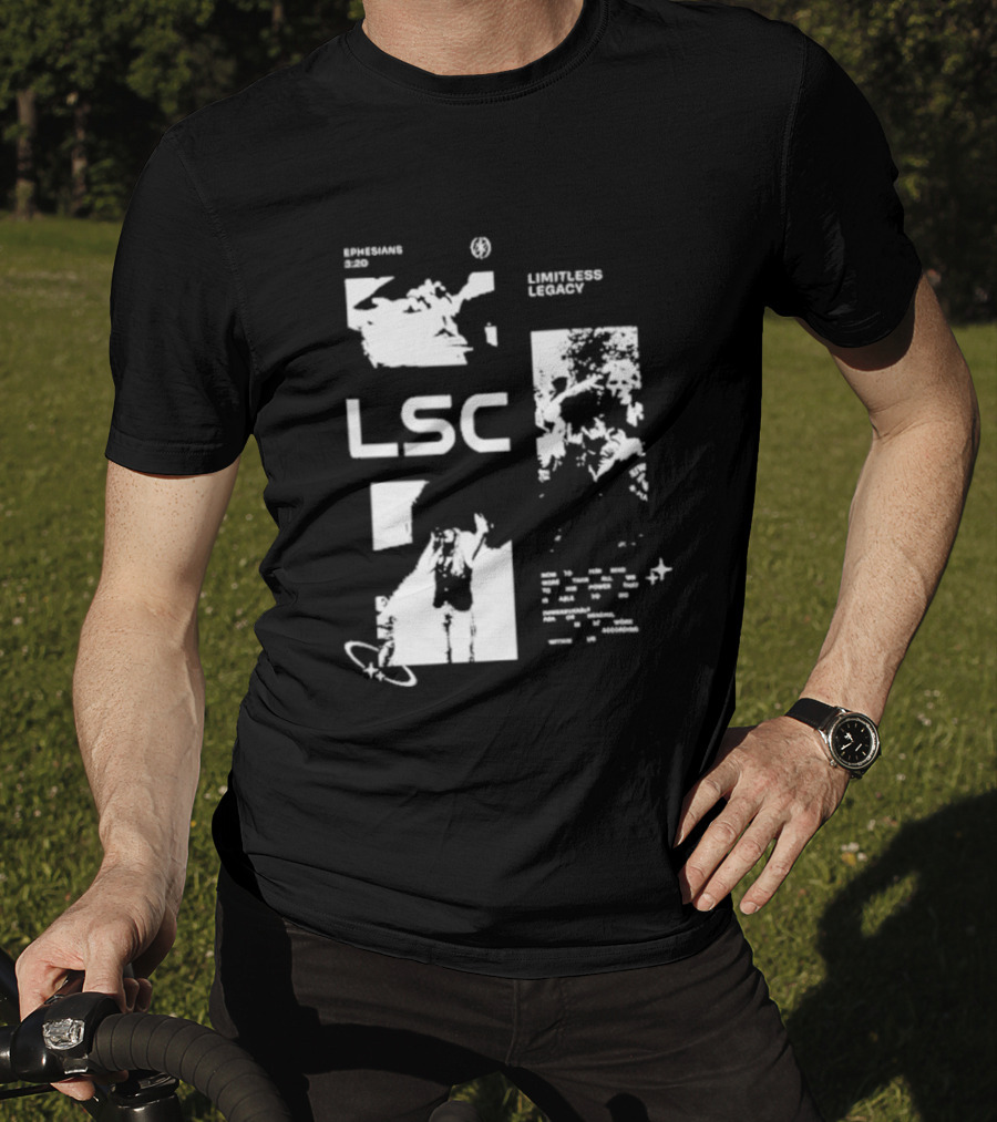 Legacy Church LSC Limitless Legacy Map Motif T-Shirt