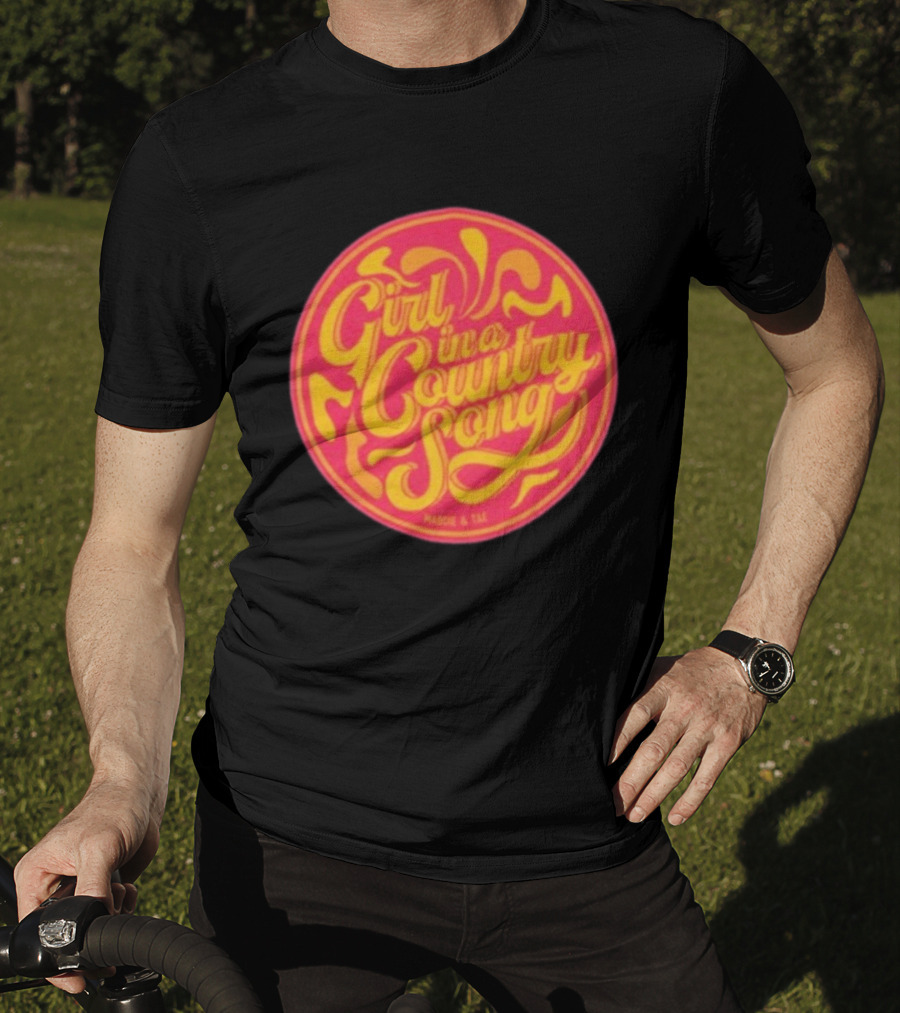 Maddie & Tae Girl In A Country Song Retro Pop T-Shirt