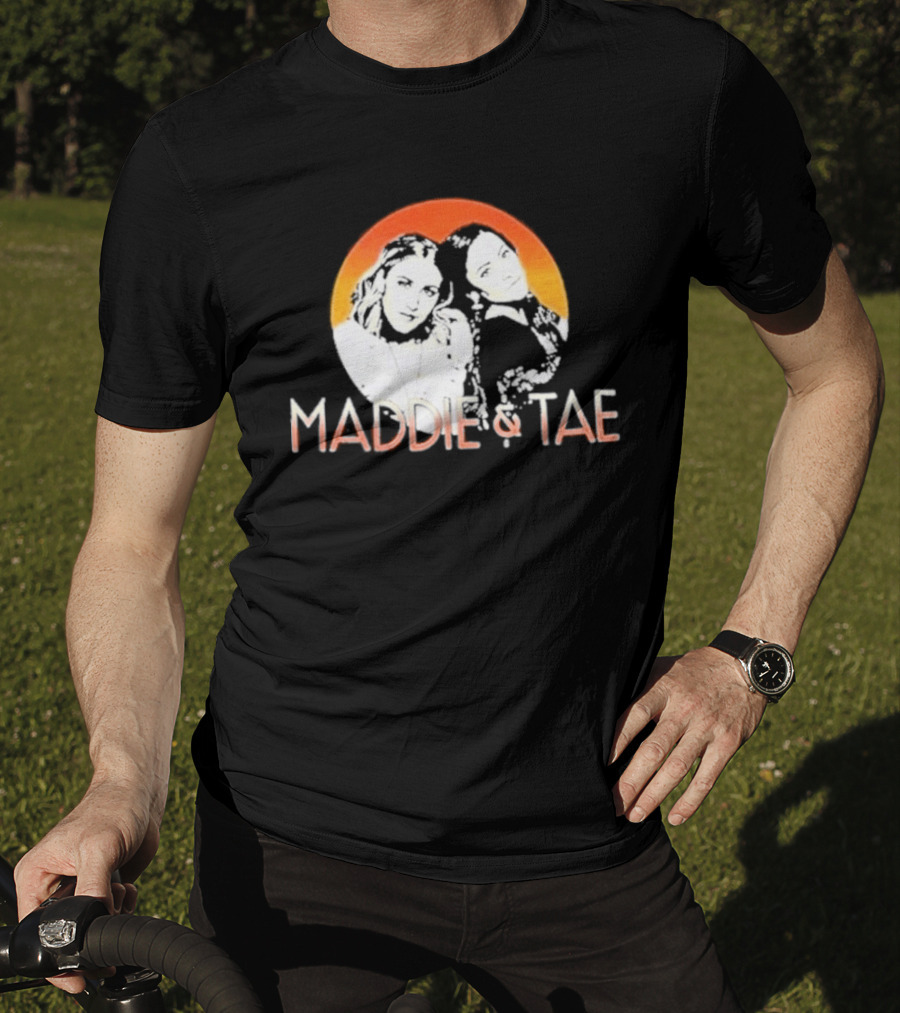Maddie & Tae Country Music Duo Orange Arch T-Shirt