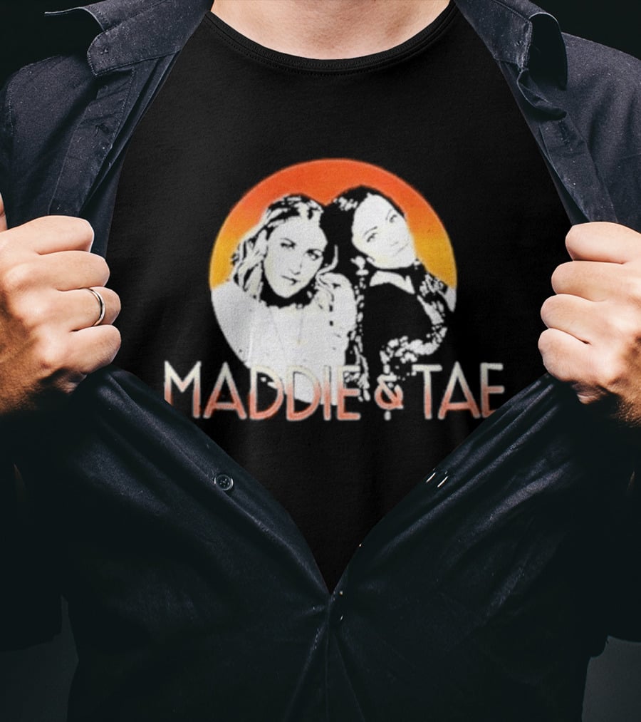 Maddie & Tae Country Music Duo Orange Arch T-Shirt