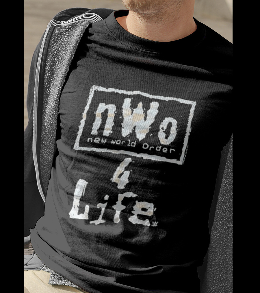 New World Order NWo 4 Life Wrestling Nostalgia Fan Favorite T-Shirt