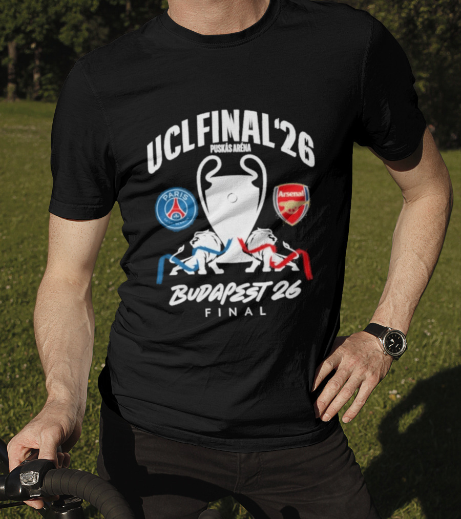 UCL Final 2026 Paris Saint Germain Vs Arsenal Budapest T-Shirt