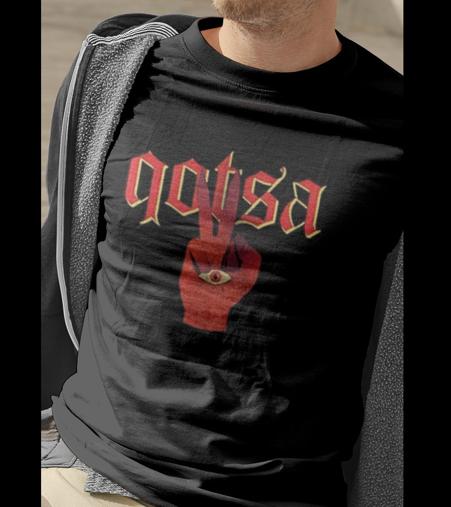 Queen Of The Stone Age QOTSA Villains Evil Has Eye Hand T-Shirt