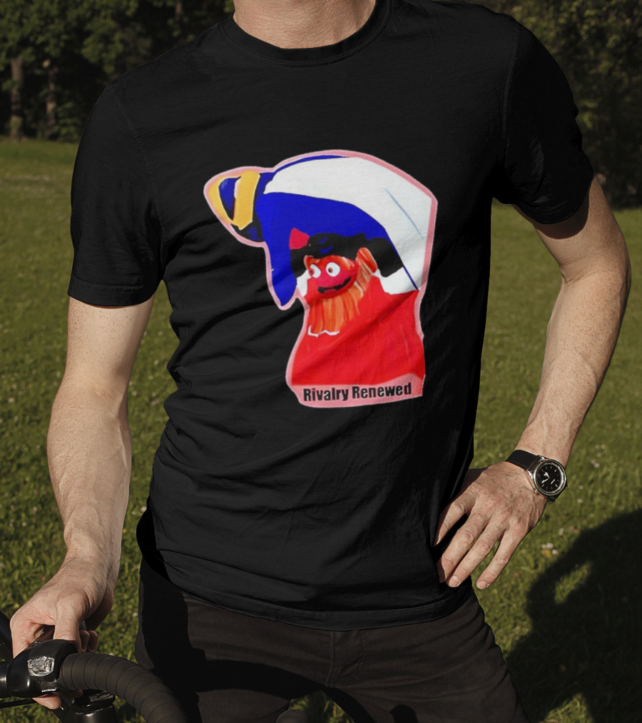 Rivalry Renewed Philadelphia Flyers Penguins Matchup T-Shirt