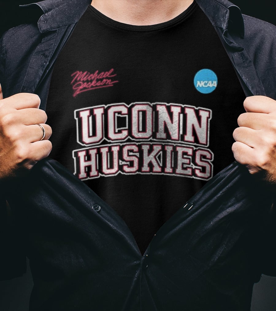 UConn Huskies NCAA M Jackson Beat Me Hate Me You Can Never Break Me T-Shirt