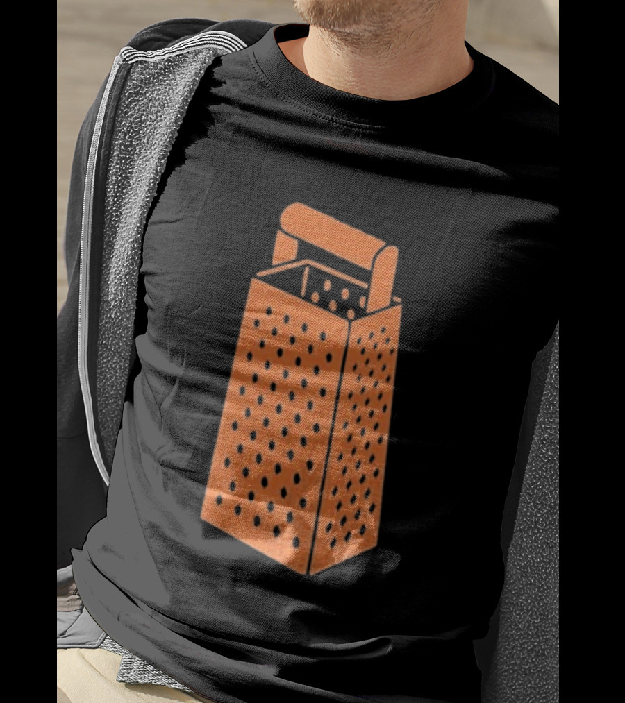 Shredded Cheese Grater Kitchen Tool Humor T-Shirt