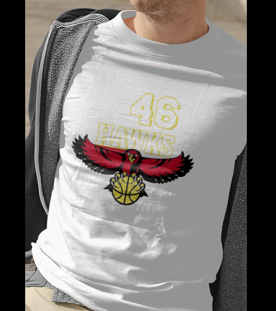 Atlanta Hawks 46 Iconic Basketball Team T-Shirt