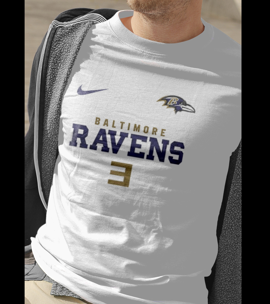 Baltimore Ravens Eminem Slim Shady Nike Collaboration T-Shirt