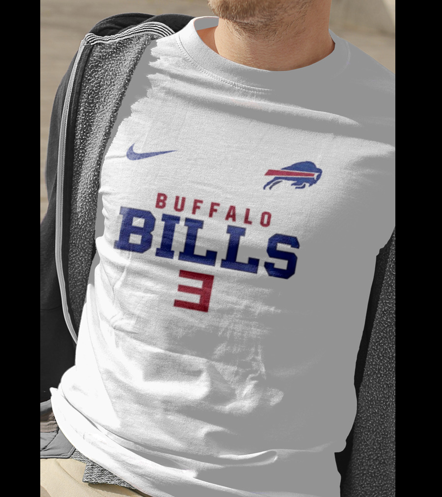 Buffalo Bills Nike Number 3 T-Shirt