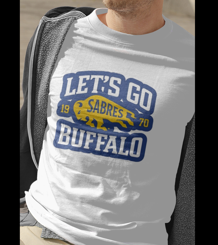 Let's Go Buffalo Sabres 1970 T-Shirt