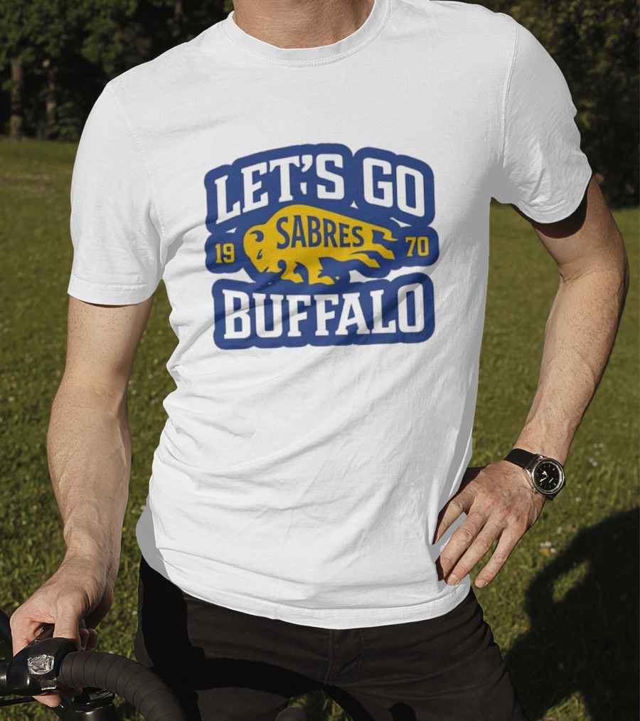 Let's Go Buffalo Sabres 1970 T-Shirt