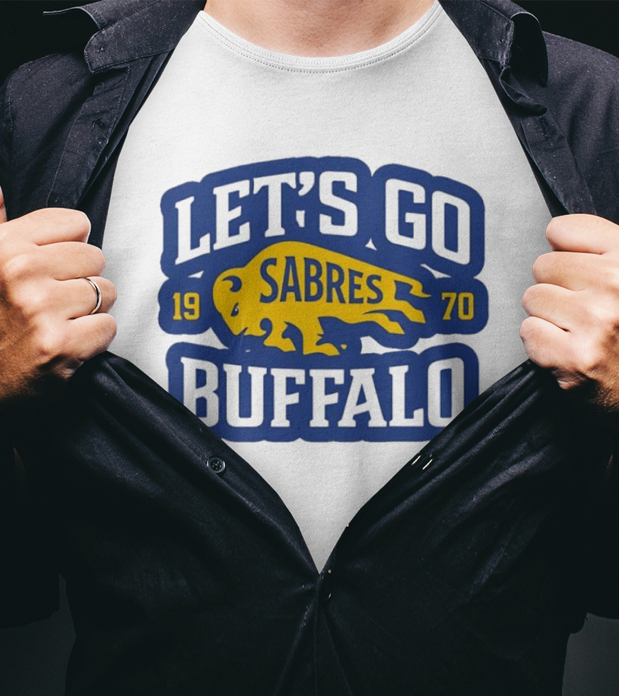 Let's Go Buffalo Sabres 1970 T-Shirt