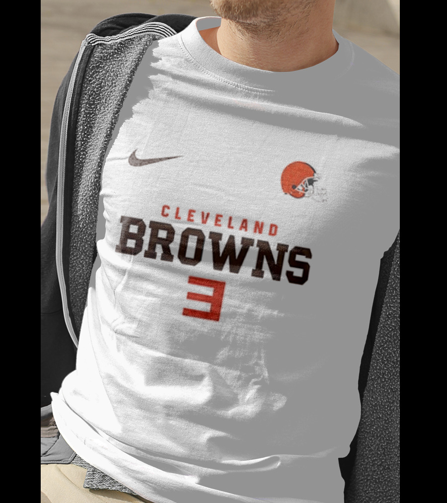 Cleveland Browns Nike Slim Shady Mask Collaboration With Eminem 3 T-Shirt