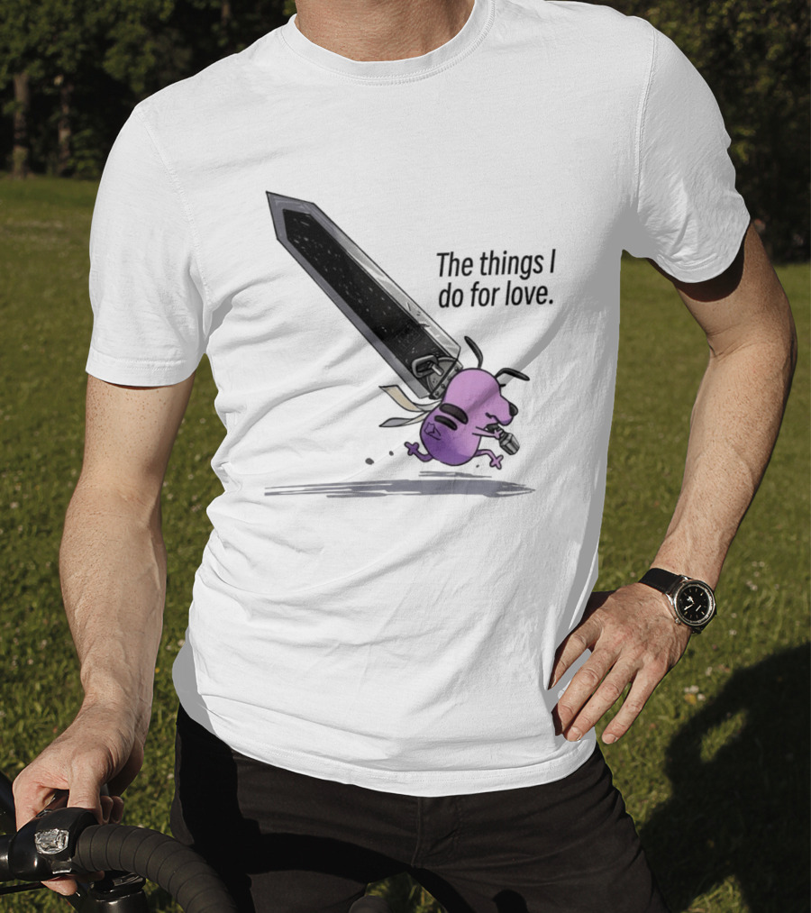 Courage The Cowardly Dog The Things I Do For Love Giant Sword Adventure T-Shirt
