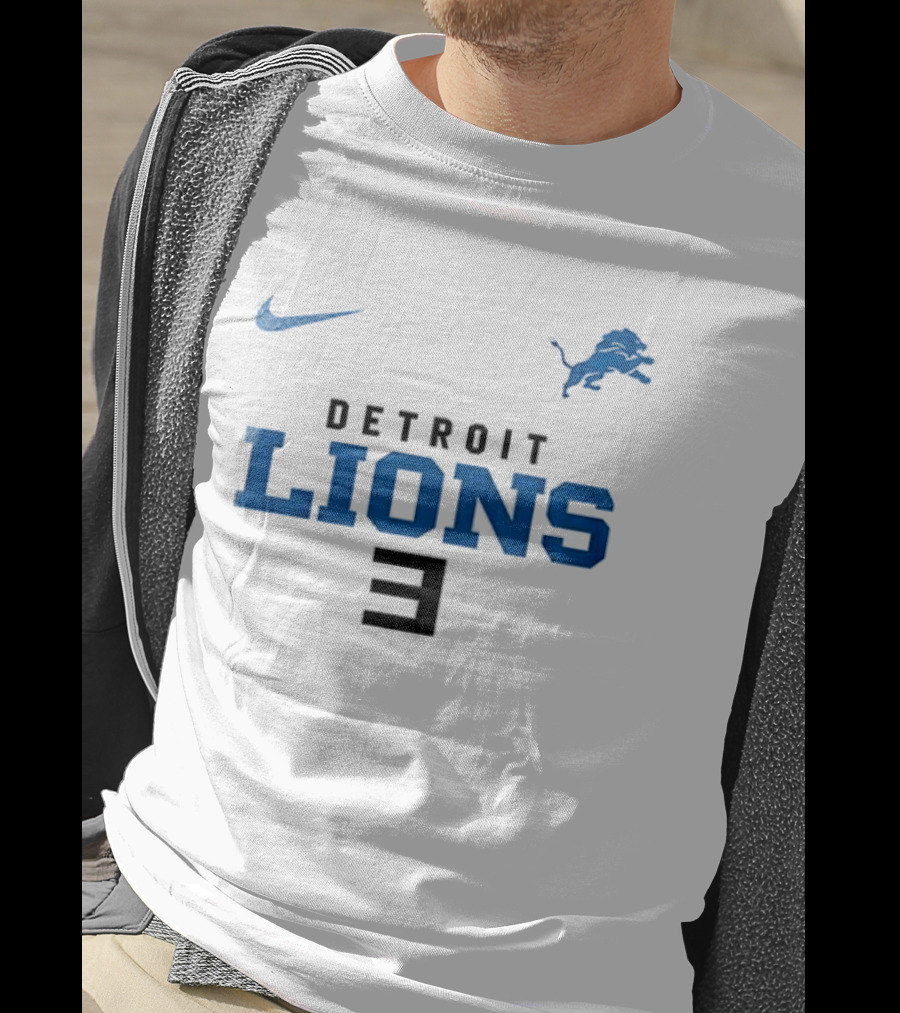 Nike Detroit Lions Eminem Slim Shady Mask T-Shirt