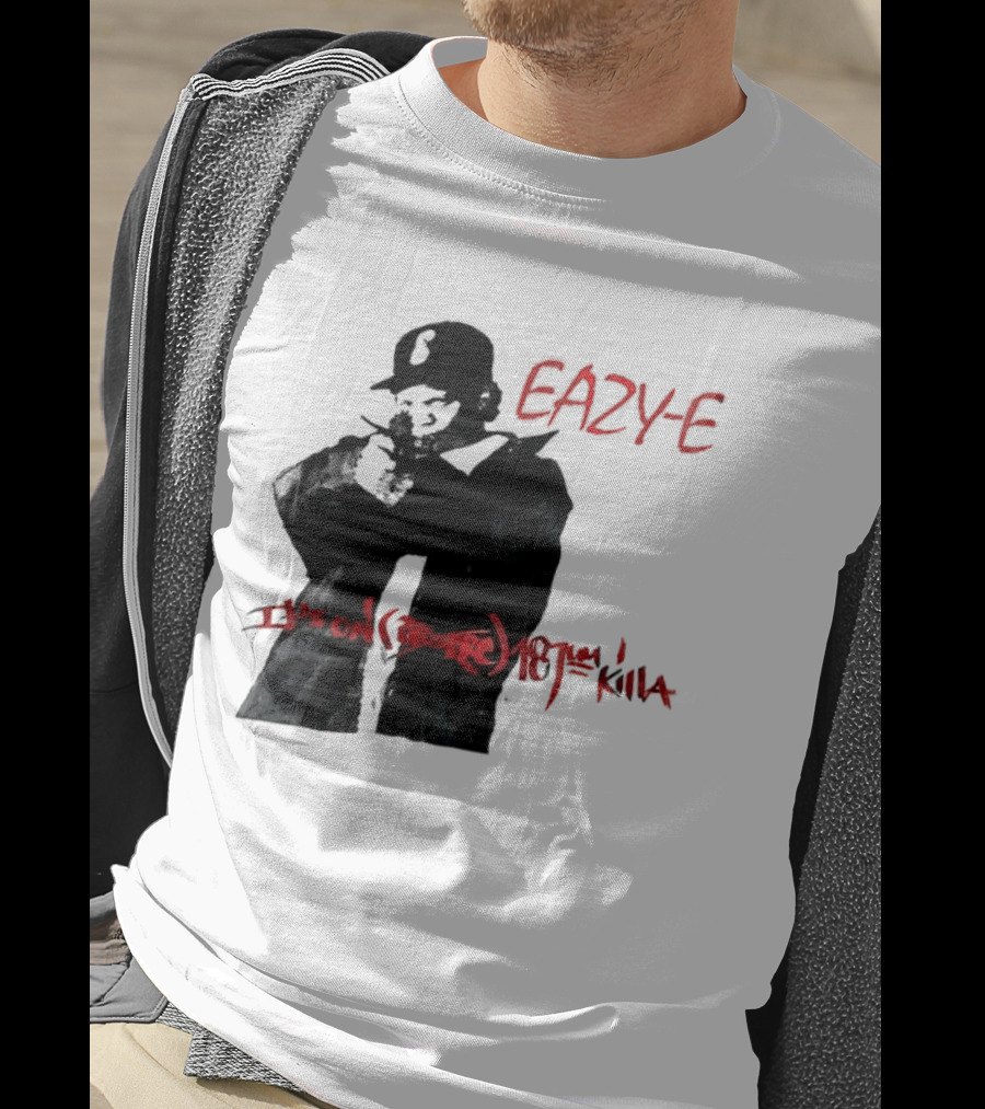 Eazy E It's On Dr. Dre 187um Killa Vintage Style Tribute 90s Hip Hop T-Shirt