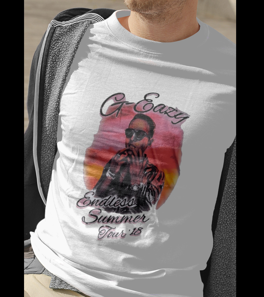 G Eazy Endless Summer Tour 2018 Retro Sunset T-Shirt