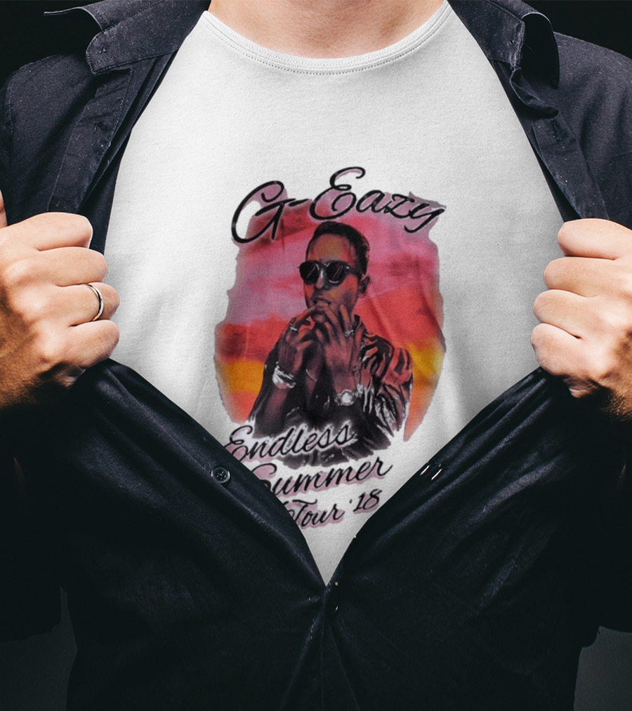 G Eazy Endless Summer Tour 2018 Retro Sunset T-Shirt